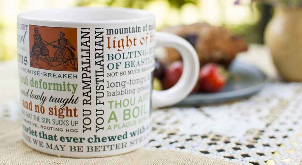 shakespearean insults mug