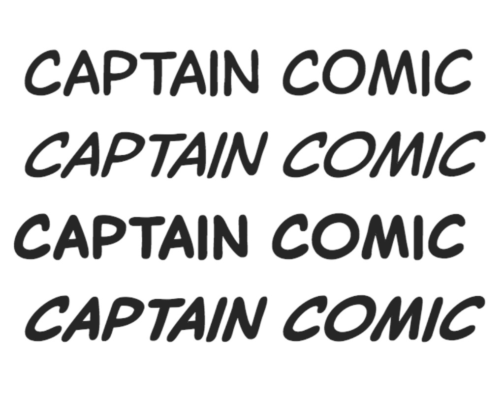 Captain-comic-book-font