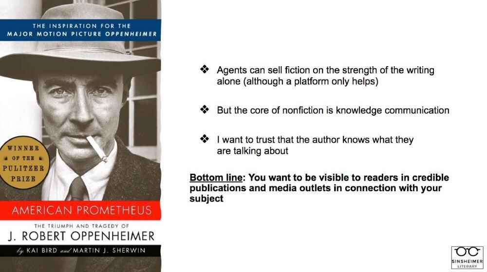 Authority is paramount in nonfiction, but sometimes even experts need help