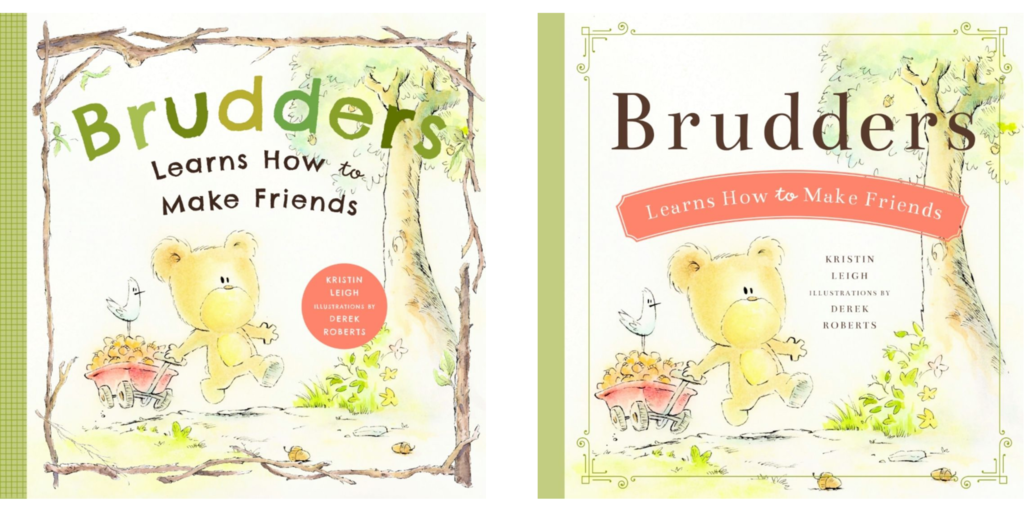 David Miles' cover mock-ups for Brudders