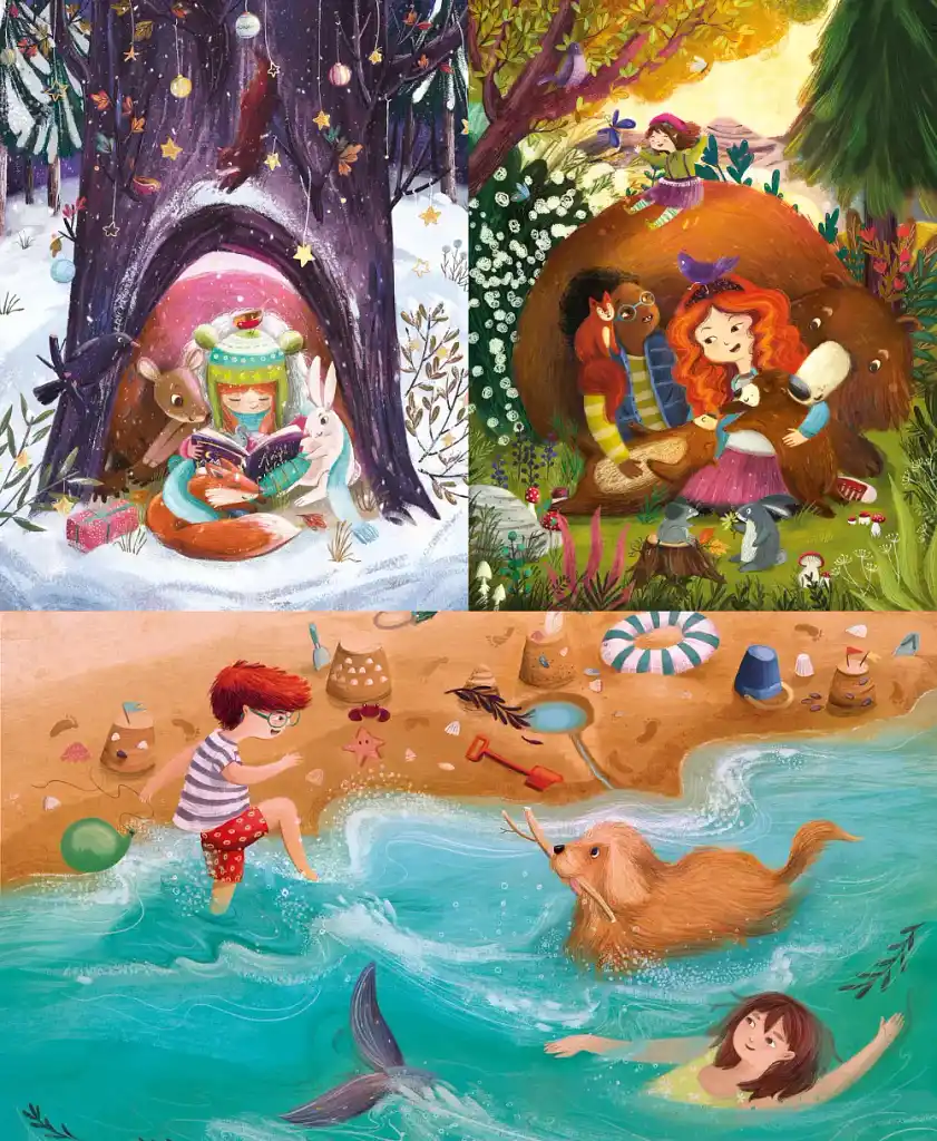 Children's book illustrations