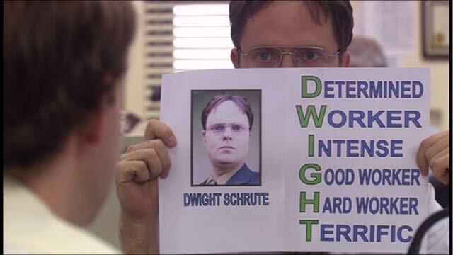 How to find an editor | Dwight Schrute - sell yourself