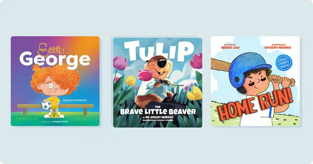 Children's book cover examples