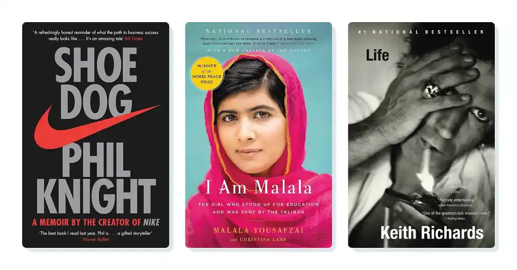 Examples of ghostwritten memoirs