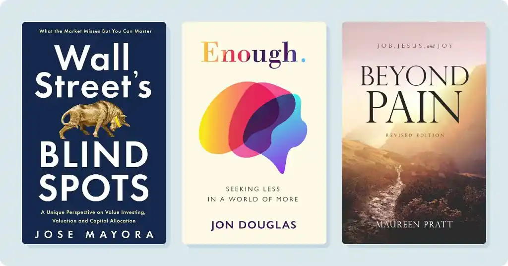 Nonfiction book cover examples