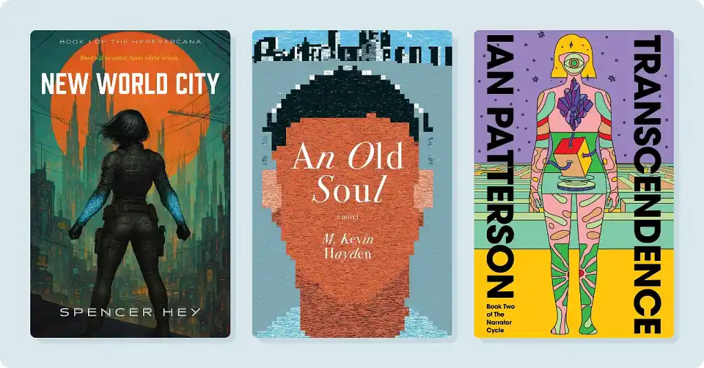 Science Fiction book cover examples