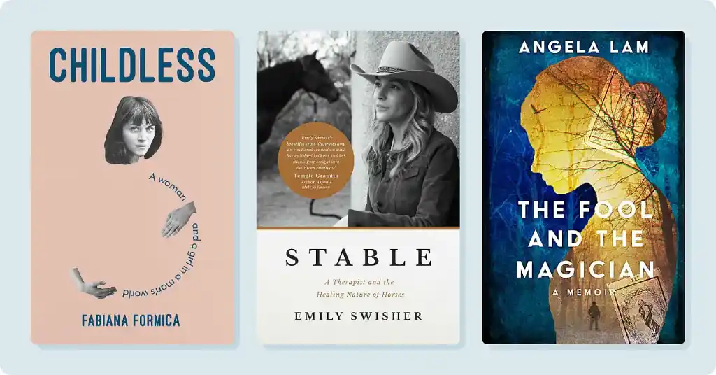 Memoir book cover examples