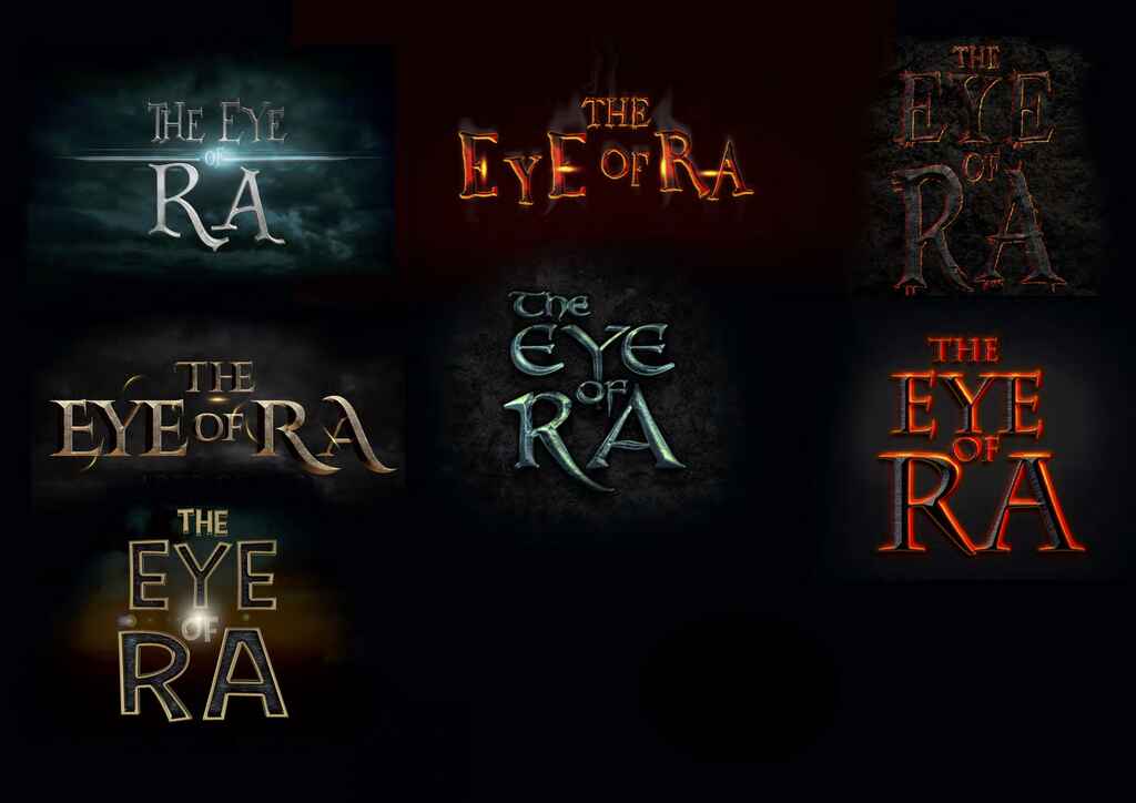 Eye of Ra cover fonts