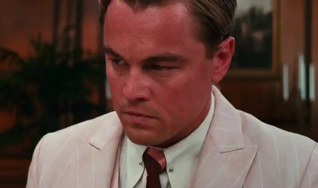 Leonardo DiCaprio as Gatsby. Credit: Warner Bros.