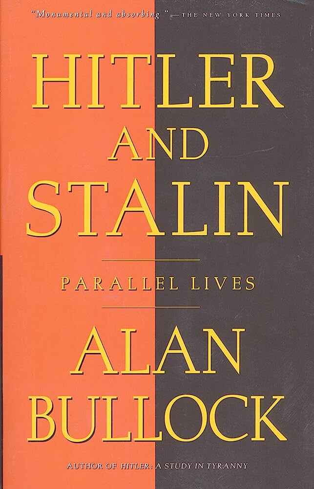 Cover of Hitler and Stalin by Alan Bullock
