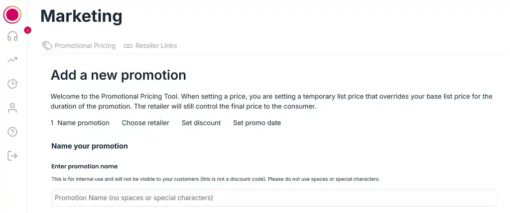 Marketing dashboard on Voices by INaudio