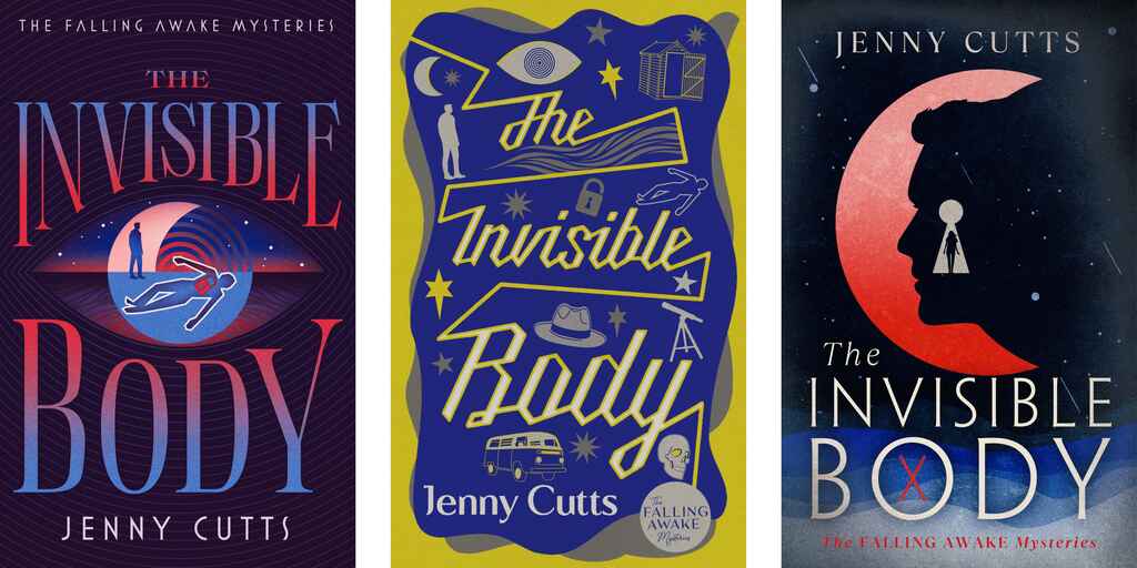 The Invisible Bodies cover mock-ups