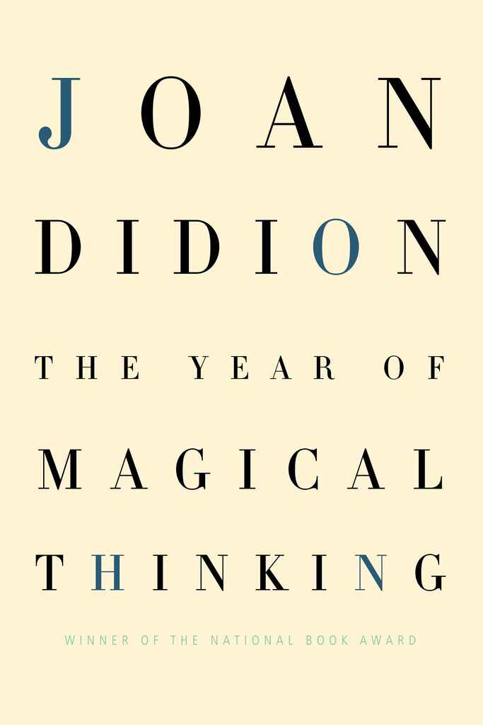 Creative Nonfiction example: Cover of Joan Didion's The Year of Magical Thinking