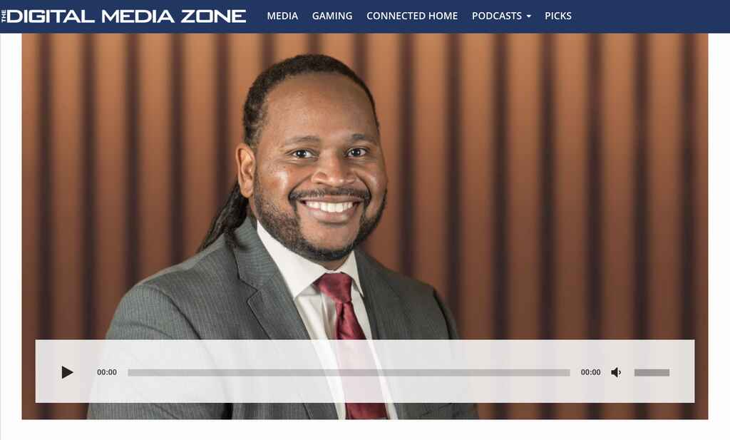 Marlon Buchanan on the Digital Media Zone podcast
