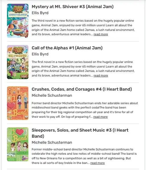 Michelle Schusterman is a middle-grade children's fiction ghostwriter.
