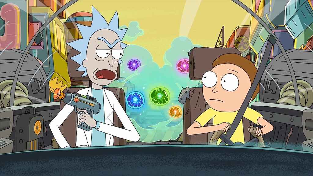 Still from the Rick and Morty episode 