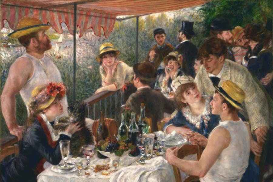 Book Ideas | Renoir's Luncheon of a Boating Party