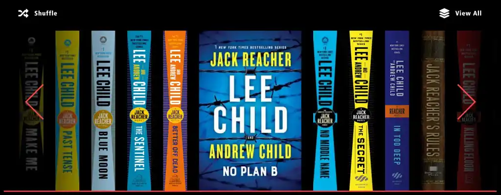 Screenshot from Jack Reacher's website