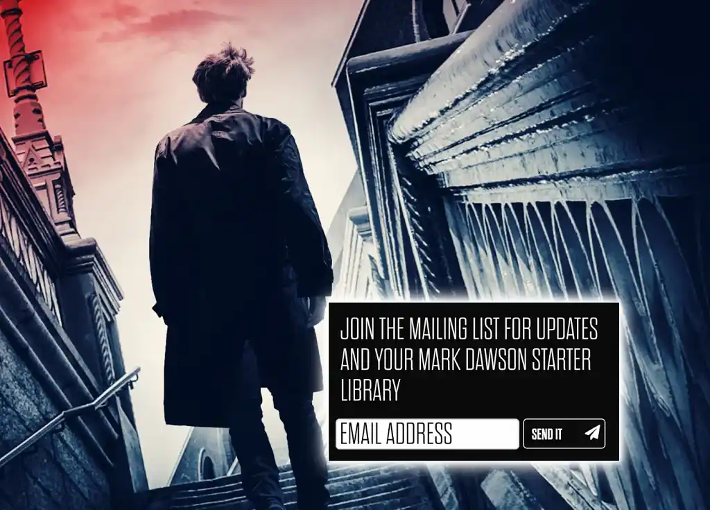 Screenshot of author Mark Dawson's reader magnet