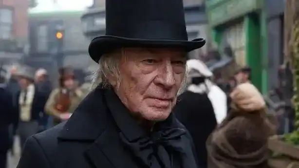Christopher Plummer as Scrooge. Credit: Elevation Pictures