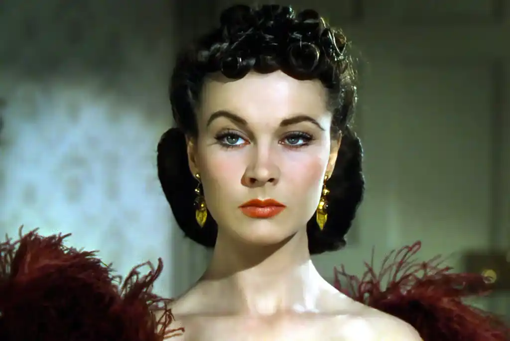 Vivien Leigh as Scarlett O'Hara