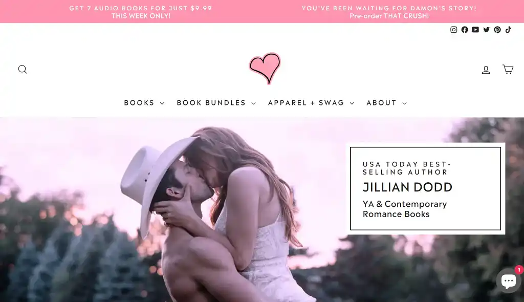 Jillian Dodd website