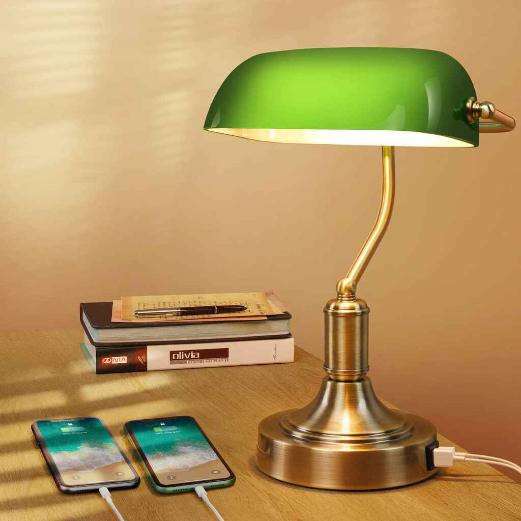 banker lamps as gifts for writers