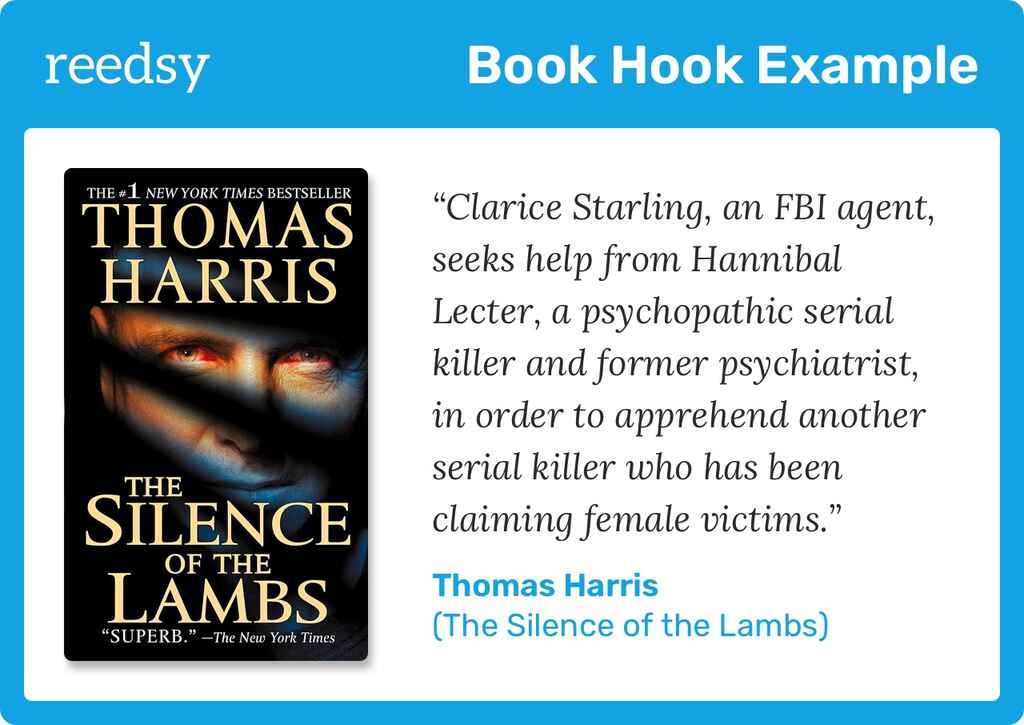 Book hook example for Silence of The Lambs
