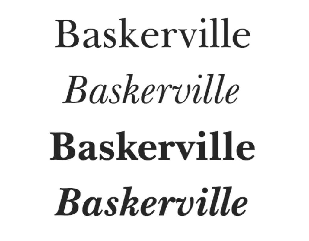 serif fonts in word 2016