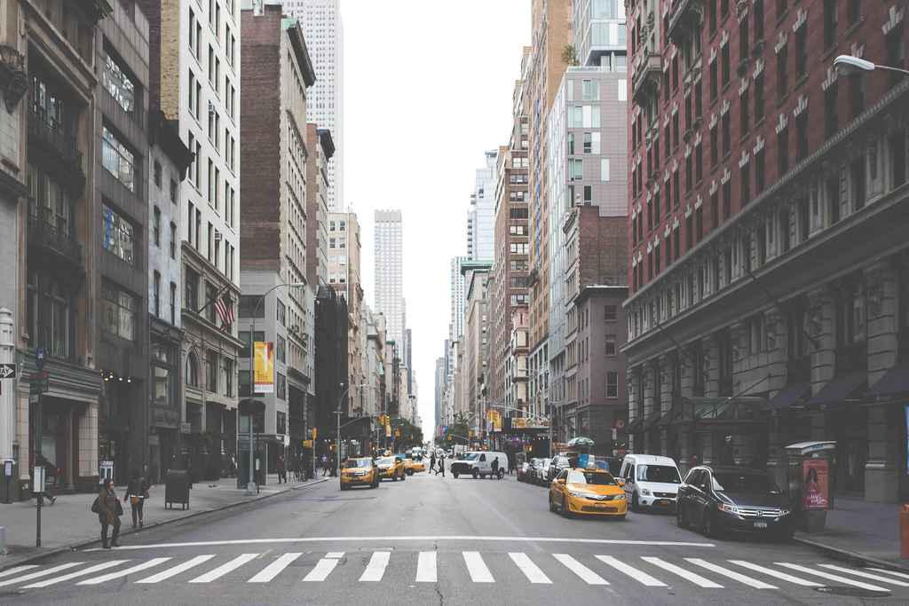 Creative Writing Examples | Photograph of New York City street.