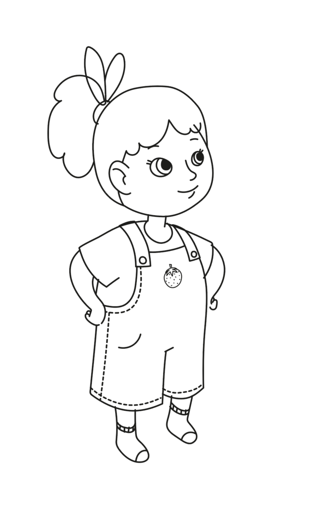 girl character sketch