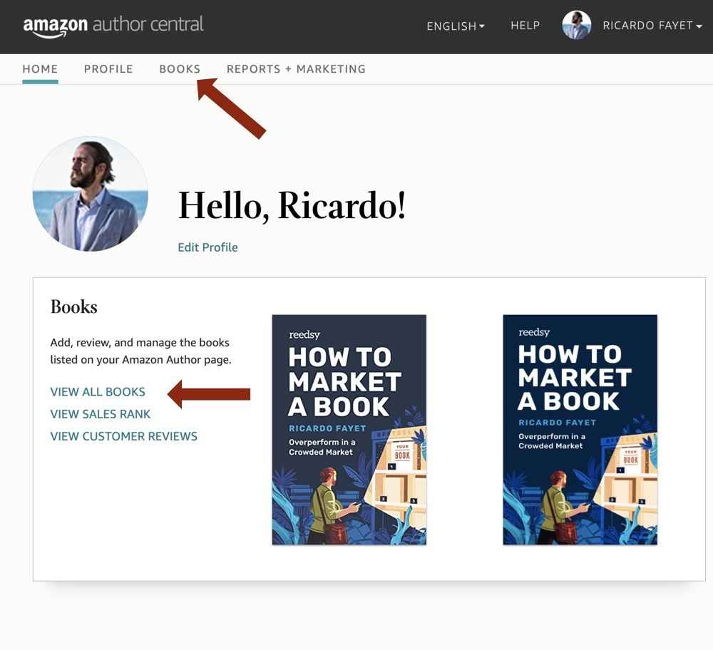 how to get amazon book reviews