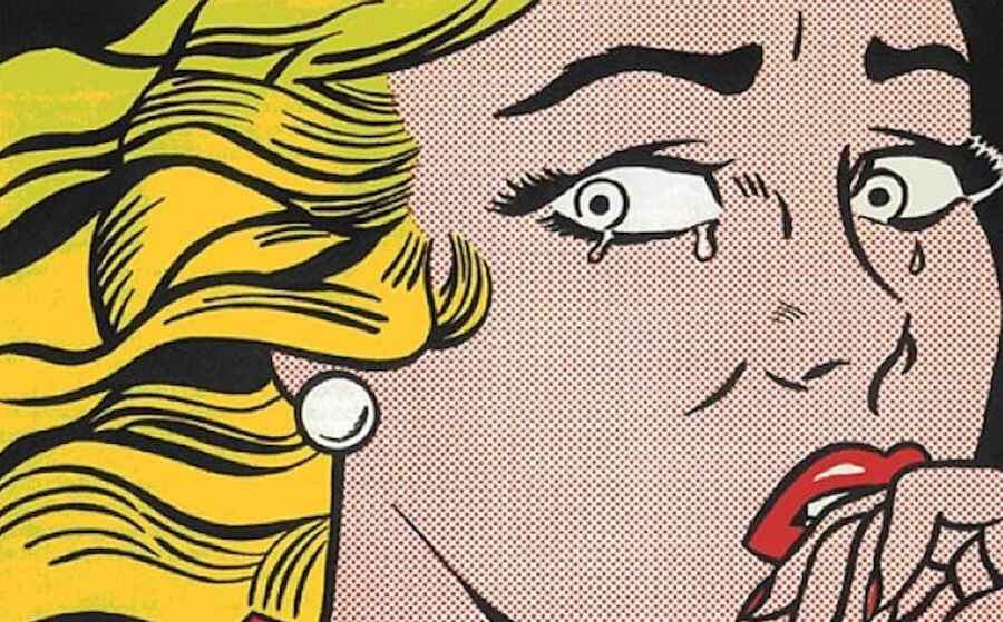 types of poetry | lichtenstein's crying girl