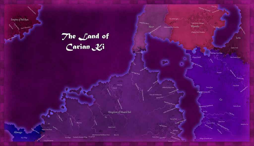 Nortantis Fantasy Map Generator | Example