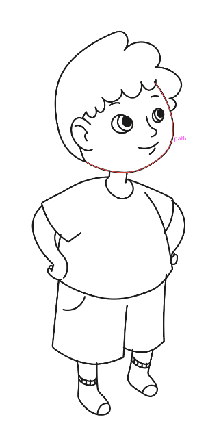 boy character sketch