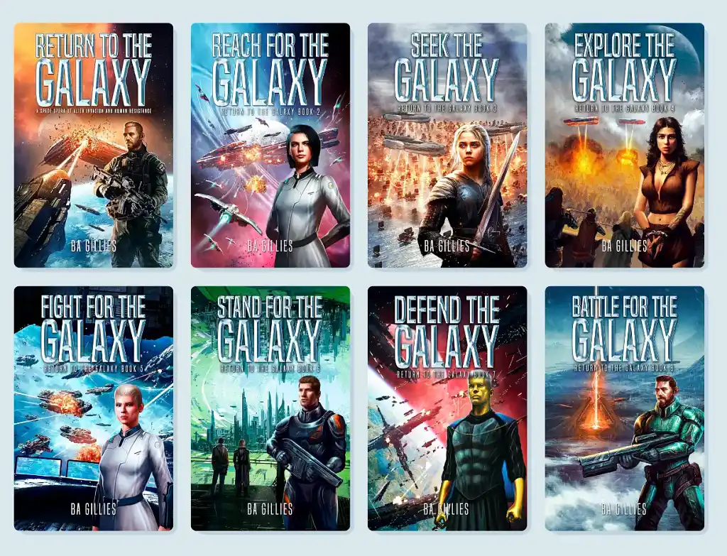 All the series' covers
