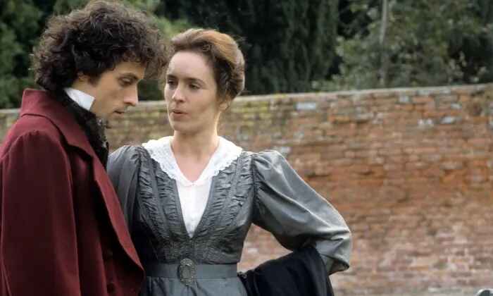 Rufus Sewell and Juliet Aubrey in a still of BBC's Middlemarch