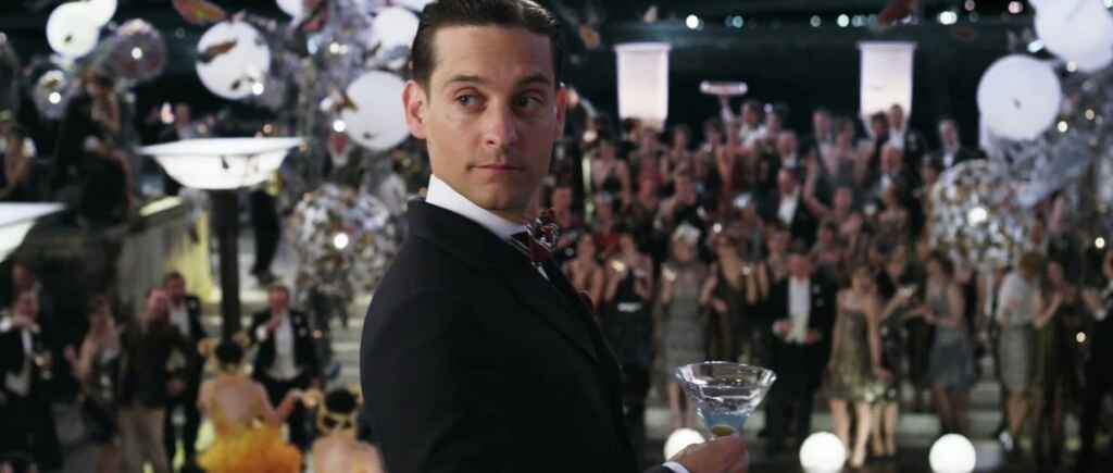 Nick in The great gatsby, looking disillusioned