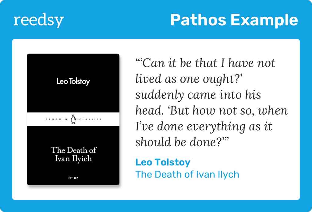 Quote card for the following quote from Tolstoy's The Death of Ivan Ilyich: "“‘Can it be that I have not lived as one ought?’ suddenly came into his head. ‘But how not so, when I’ve done everything as it should be done?’”
