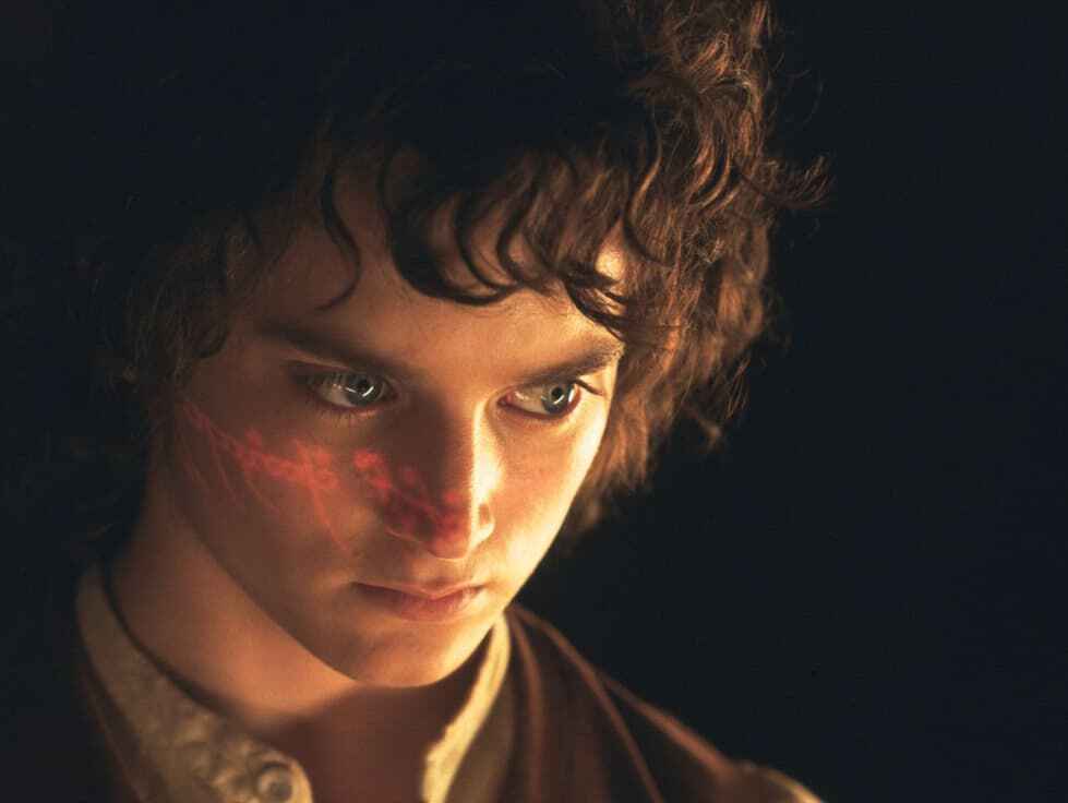 Still of Frodo in The Lord of The Ring