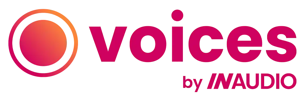 Voices by INaudio logo