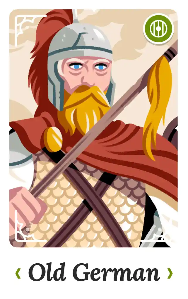 Old German character generator