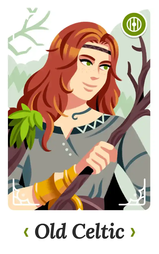 Old Celtic character generator