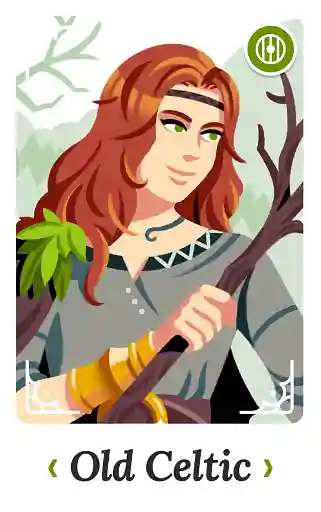 Old Celtic character generator