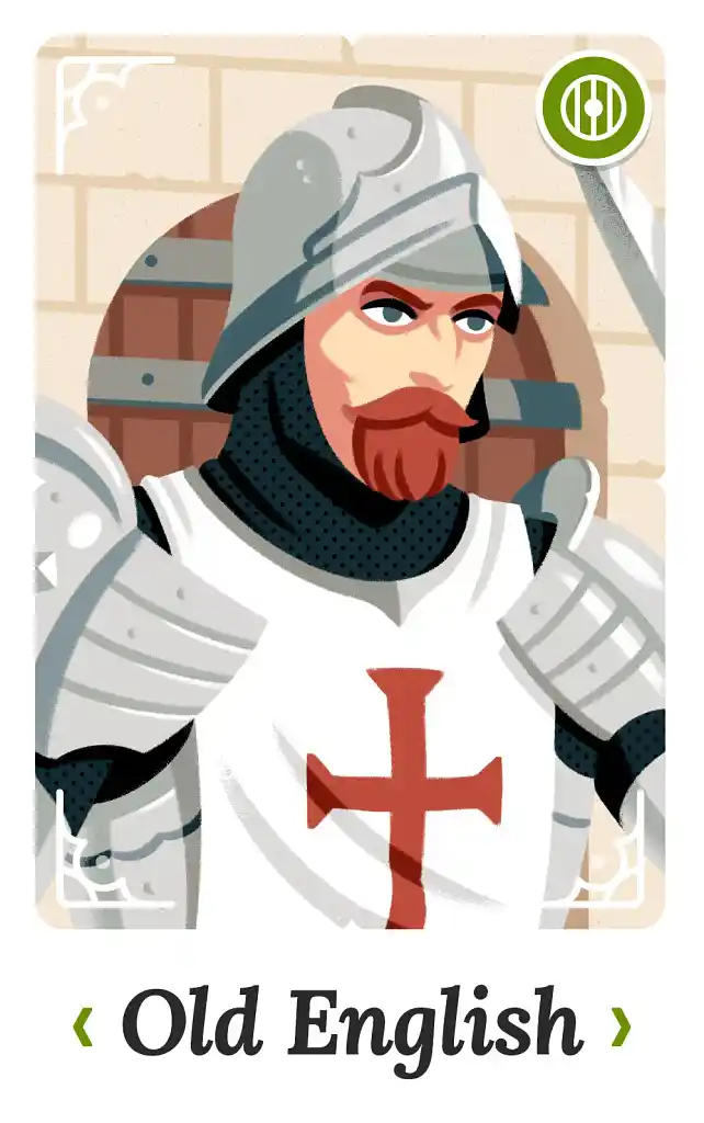 Old English character generator