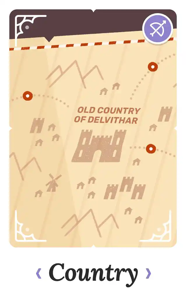 Country character generator