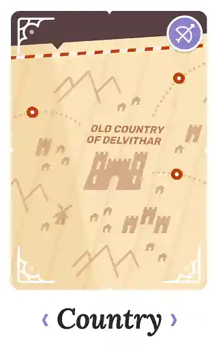 Country character generator