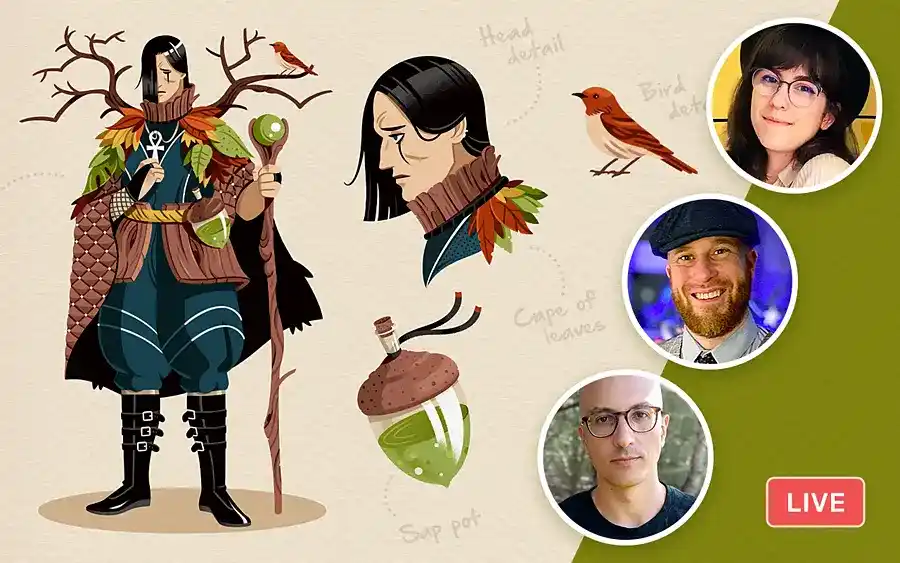 Live Chat: How to Design Characters That Resonate