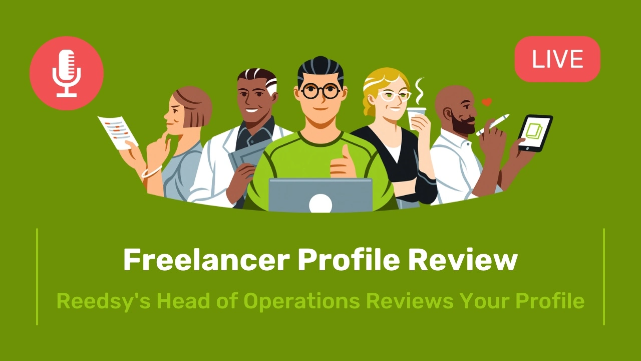 Freelancer Profile Critique #2: Live Stream