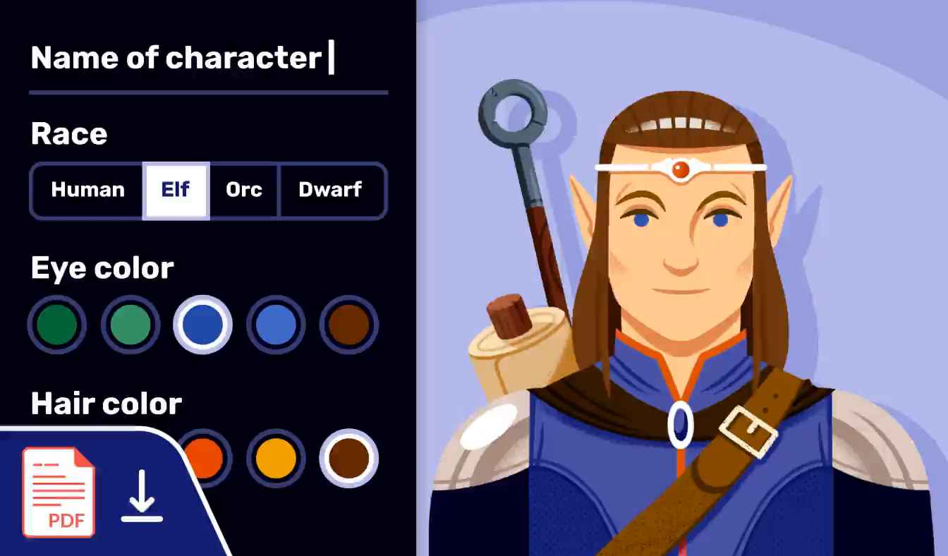 How to Create a Character Profile [with Free Template]